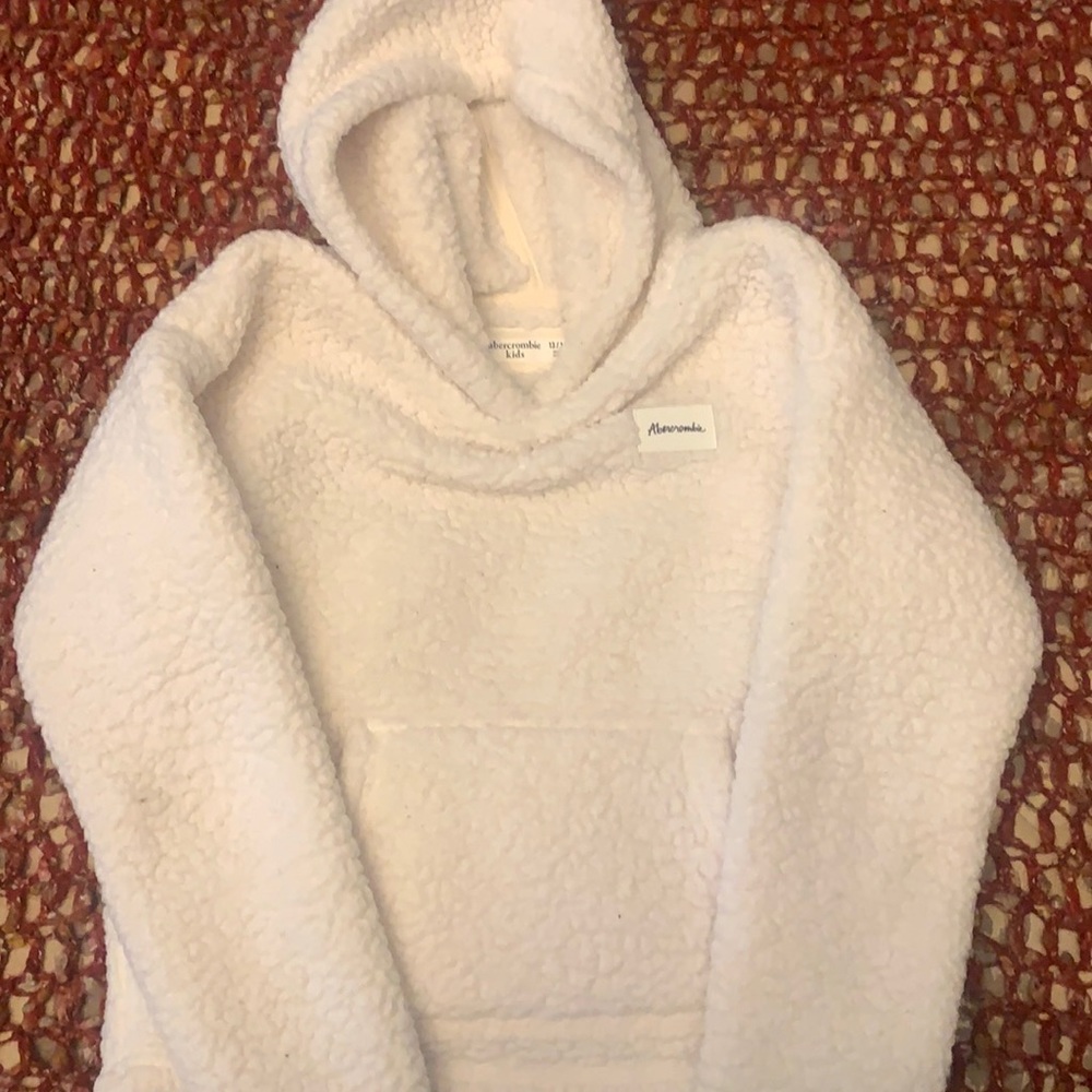 Abercrombie Kids Sherpa hoodie. Girls 13/14. Great condition!